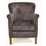 Ancient Mariner Ancient Mariner Seating Cromarty Charcoal Velvet Armchair
