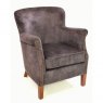 Ancient Mariner Ancient Mariner Seating Cromarty Charcoal Velvet Armchair