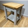 A J Charltons Bretagne Lamp Table With Shelf