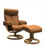 G Plan G Plan Bergen Manual Recliner Chair & Stool