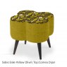 Orla Kiely Orla Kiely Daisy Small Footstool