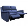 G Plan Harper Small Double Recliner Sofa With Headrest & Lumbar