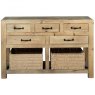 Devonshire Chiltern  Drawer Sideboard With Baskets