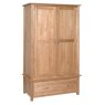 Devonshire New Oak Gents 1 Drawer Wardrobe