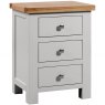 Devonshire Living Devonshire Dorset Painted 3 Drawer Bedside Chest