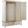 Devonshire Living Devonshire Dorset Painted Triple Wardrobe With 3 Drawers