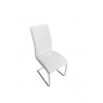 Hafren Collection Hafren Collection Diamond Stich Dining Chair With Chrome Legs