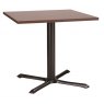 Hafren Contract Furniture Hafren Contract Orlando Coffee Table Height Cruciform Base & Square Tuff Top