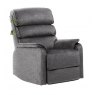 Annaghmore Savoy Grey Fabric Armchair Recliner