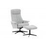 G Plan G Plan Lukas Manual Recliner Chair & Stool