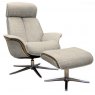 G Plan G Plan Lund Upholstered Chair & Stool Upholstered & Veneered