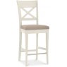 Bentley Designs Montreux Cross Back Bar Stool Leather