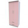 Welcome Furniture Welcome Furniture Knightsbridge 2 Drawer Wardrobe