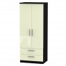 Welcome Furniture Welcome Furniture Knightsbridge Tall 2 Drawer Wardrobe