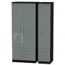 Welcome Furniture Knightsbridge Triple 4 Drawer Wardrobe