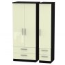 Welcome Furniture Welcome Furniture Knightsbridge Triple 4 Drawer Wardrobe