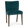 Bentley Designs Bentley Designs Turin Dark Oak Low Back Upholstered Dining Chair