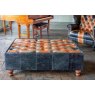 Vintage Sofa Company Vintage Sofa Company Union Leather Buttoned Coffee Table