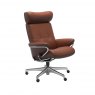Stressless Stressless Berlin Recliner Office Chair With Adjustable Headrest