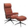 Stressless Stressless London Recliner Highback Chair & Footrest (Star Base)