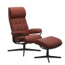 Stressless Stressless London Recliner Chair With Highback & Footstool (Cross Base)