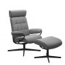 Stressless Stressless London Cross Base Recliner Chair With Adjustable Headrest