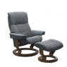 Stressless Stressless Reno Recliner Chair & Footstool (Classic Base)