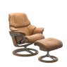 Stressless Stressless Reno Recliner Chair & Footstool (Signature Base)