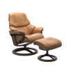 Stressless Stressless Reno Recliner Chair & Footstool (Signature Base)