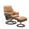 Stressless Stressless Reno Recliner Chair & Footstool (Signature Base)