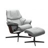 Stressless Stressless Reno Recliner Chair & Footstool (Cross Base)