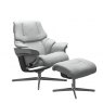 Stressless Stressless Reno Recliner Chair & Footstool (Cross Base)