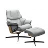 Stressless Stressless Reno Recliner Chair & Footstool (Cross Base)