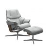 Stressless Stressless Reno Recliner Chair & Footstool (Cross Base)