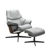 Stressless Stressless Reno Recliner Chair & Footstool (Cross Base)