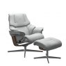 Stressless Stressless Reno Recliner Chair & Footstool (Cross Base)