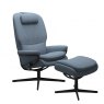 Stressless Stressless Rome Recliner High Back Chair & Footrest (Urban Cross Base)