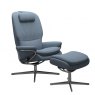 Stressless Stressless Rome Recliner High Back Chair & Footrest (Urban Cross Base)