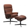 Stressless Stressless Rome Recliner Chair With Headrest & Footrest (Urban Cross Base)