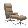 Stressless Stressless Tokyo Recliner High Back Chair & Footrest (Star Base)