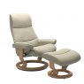 Stressless Stressless View Recliner Chair & Footstool (Classic Base)