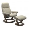 Stressless Stressless Consul Recliner Chair & Footstool (Classic Base)