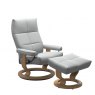 Stressless Stressless David Recliner Chair & Footstool (Classic Base)