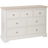 Devonshire Lydford Painted 3 Over 4 Chest Of Drawers