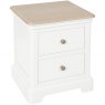 Devonshire Lydford Painted 2 Drawer Bedside Chest