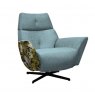 G Plan Vintage G Plan Vintage Peabody Swivel Chair With Accent Fabric C