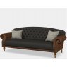 Tetrad Tetrad Arbroath Grand Sofa In Harris Tweed & Leather