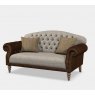 Tetrad Tetrad Arbroath Petit Sofa In Harris Tweed & Leather