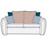 Alstons Memphis 3 Seater Pillow Back Sofa