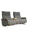 Himolla Azure 2.5 Seater Manual Recliner Sofa With Table(4080)